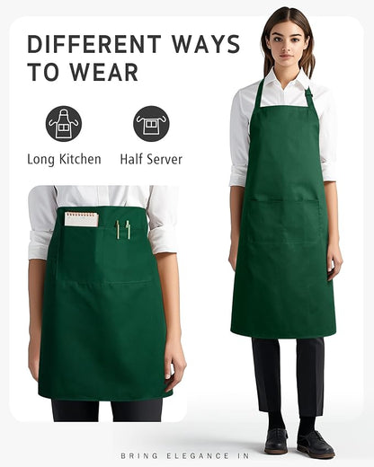 Syntus Chef Apron for Men Women Kitchen Cooking Apron - Image 5