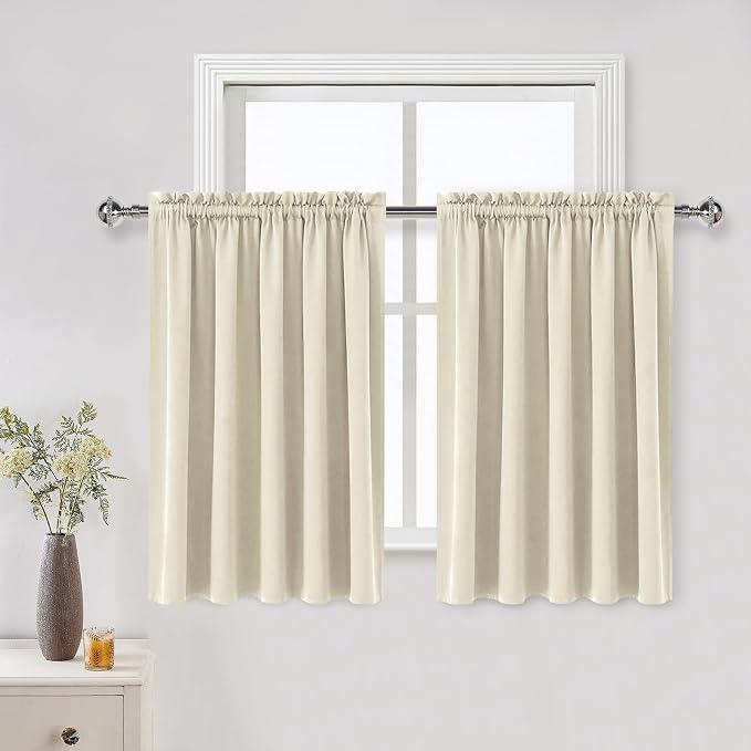 DWCN Blackout Curtains for Living Room Thermal Insulated, Energy Saving & Noise by DWCN