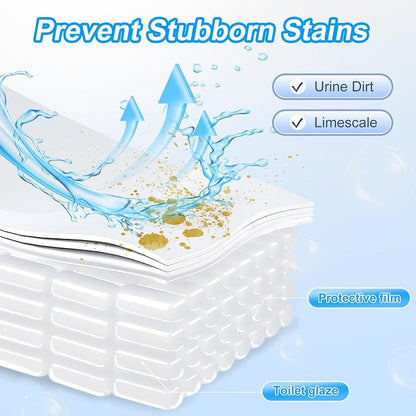KIISIISO Toilet Bowl Cleaner Tablets 50 PACK, Automatic Bleach Toilet Tank - Image 2