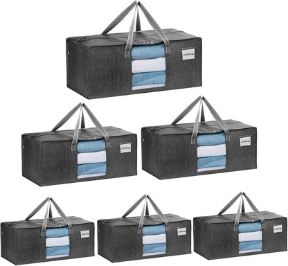 VENO 6 Pack Moving Bags Extra Large Storage Bags by Veno