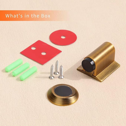 Bak Bo Magnetic Door Stoppers 2 Pack Bottom of Door Holder Keep Door Open No - Image 5
