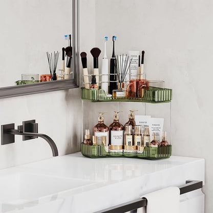 Asayuee 2-Tier Corner Bathroom Counter Organizer - Image 6