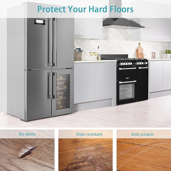 Refrigerator Mat, 2mm Thickness Scratch-Resistant Floor Mat - Image 2