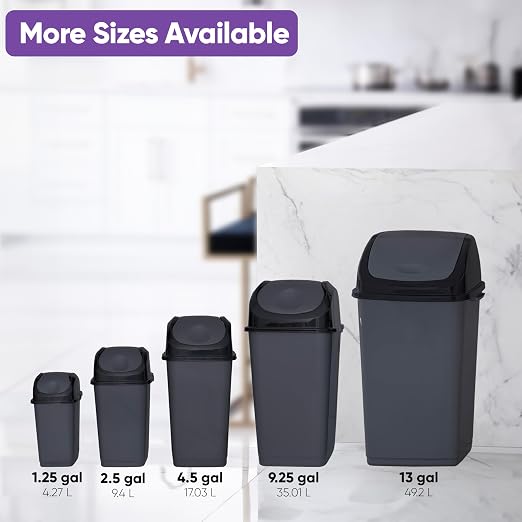 Superio Trash Can for Dorm Room - Image 6