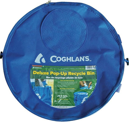 Coghlan's Deluxe Durable Pop-Up Recycling Can – Collapsible Bin - Image 2