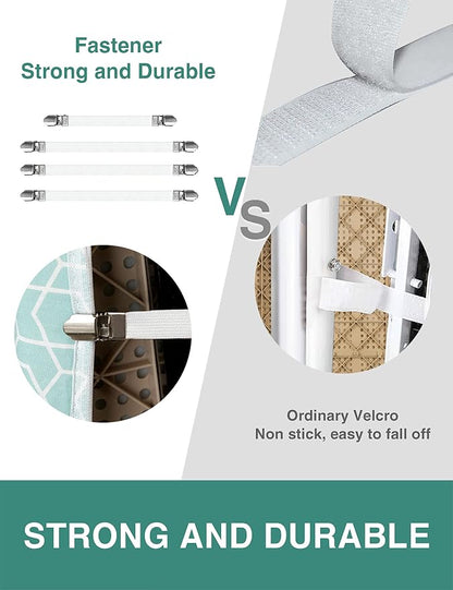 Extra Thick Ironing Board Cover and Pad, 15x54 Reflective Silicone Ironing - Image 4
