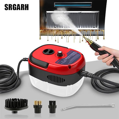 Handheld Steam Cleaner, 2500W Portable High Temp Bathroom Power Steamer - Image 6