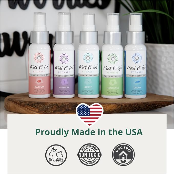 Mist N' Go by Omaze Travel Toilet Odor Eliminator - Image 6