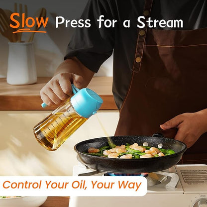 TrendPlain 16oz/470ml Glass Olive Oil Sprayer - Image 3