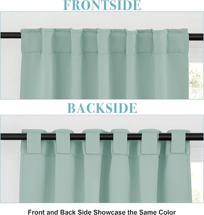 RYB HOME Bathroom Curtains Blackout - Image 2