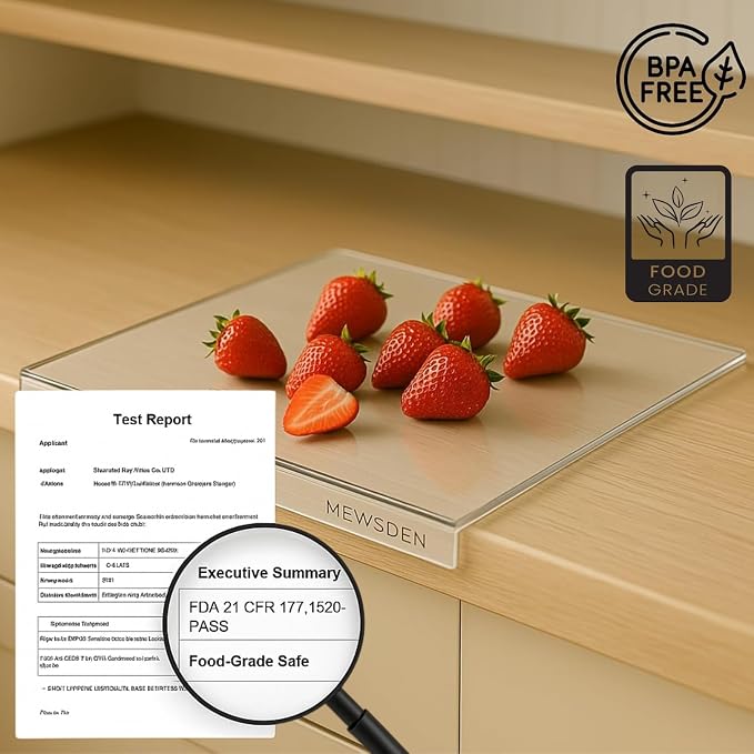Acrylic Cutting Board with Juice Groove, Cutting Boards - Image 5