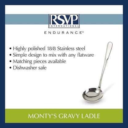 RSVP International Endurance Flatware Collection Stainless Steel, Dishwasher - Image 7