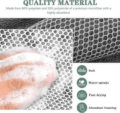 SINLAND Microfiber Dish Cloth for Washing Dishes Dish Washing Rags Best Kitchen - Image 3
