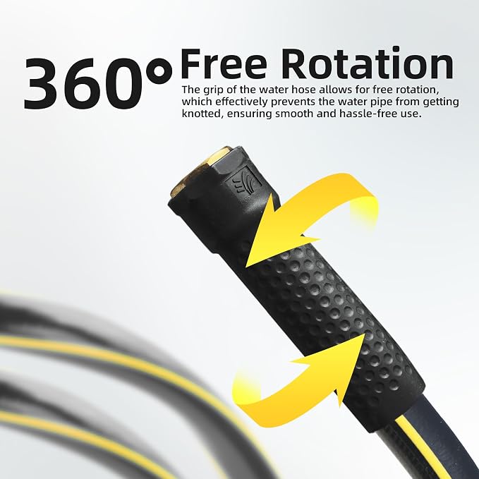 Solution4Patio Short Leader Garden Hose 3/4 in. x 10 ft. -Heavy Duty Durable - Image 6