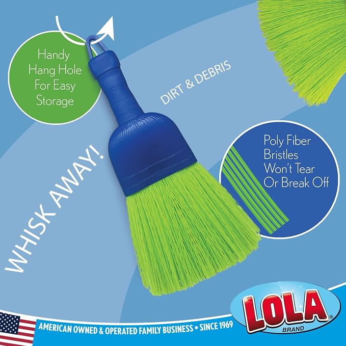 LOLA Whisk Broom, Hand Brush, 72 Pack, Durable Bristles, Whisks Away Dirt & - Image 7
