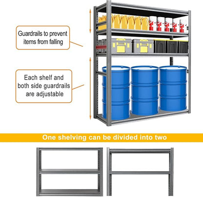Storage Shelf 5-Tier Garage Shelving, Industrial Shelving - Image 6
