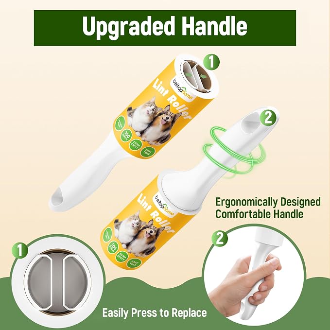 Lint Roller for Pet Hair Extra Sticky, 800 Sheets - Image 3