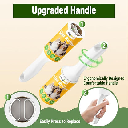 Lint Roller for Pet Hair Extra Sticky, 800 Sheets - Image 3