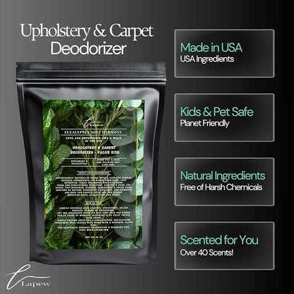 Eucalyptus Mint Harmony Carpet Freshener Powder Refill 36 oz | Powerful Odor - Image 5