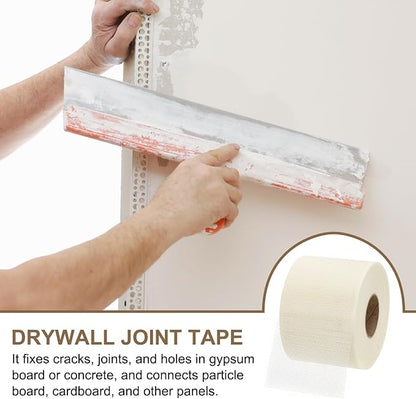 PATIKIL Drywall Repair Mesh Tape, 6 inch x 328 ft Fiberglass Repair Patch - Image 7