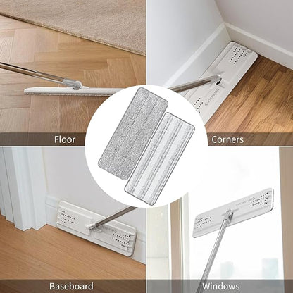 10Pcs Joymoop Mop Replacement Pads, 15 * 4.9'' Universal Mop Pads Mop Head - Image 5