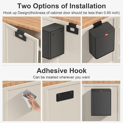 Mbillion Kitchen Compost Bin Hanging Trash Can - Image 5