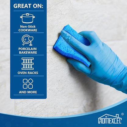 HOMEXCEL Sponges Kitchen 24pcs Non-Scratch - Image 4