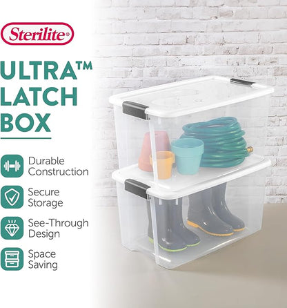 Sterilite 12-Pack Ultra Latching Box, Storage Bins - Image 3