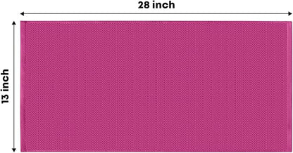 Artoid Mode 100% Cotton Rose Red Waffle Weave Kitchen Dish Cloths, 13x28 Inch - Image 7