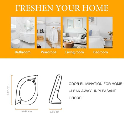 Air Freshener for Home, 4 Pack, Odor Eliminator for Small Area Closets Bathroom - Image 2