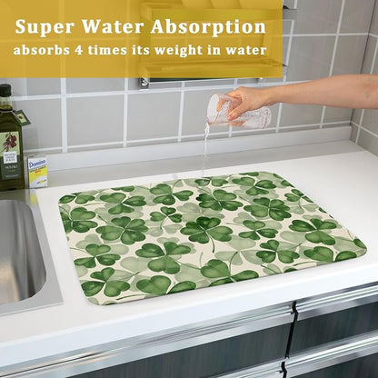 St Patrick's Day Dish Drying Mat - Image 7