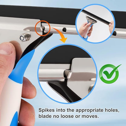 Professional Window Cleaning Kit 10IN, All-in-one Windows Cleaner Tool - Image 3