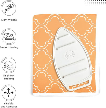 Encasa XO Ironing Mat/Pad with 3mm Padding & Silicone Iron Rest - Image 5