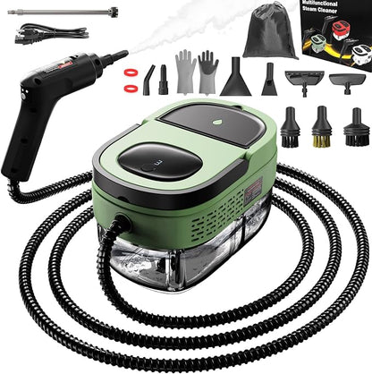 Handheld Steam Cleaner for Home, 2500W High Pressure Steam Cleaner for Car by Goyappin