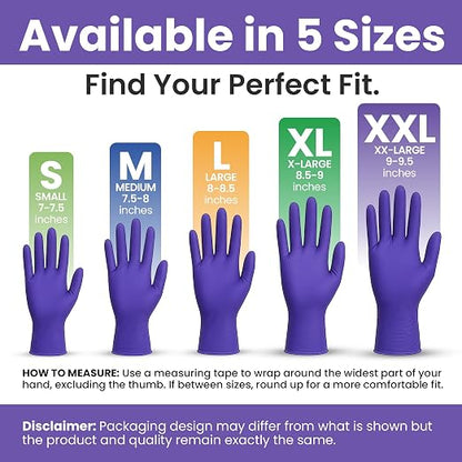 SafeWay Nitrile Disposable Gloves — Multi-Purpose Powder-Free, Medical Use - Image 6