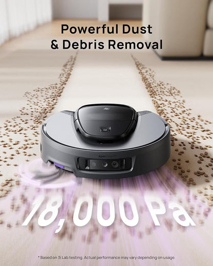 3i G10+ Robot Vacuum and Mop Combo, 000 Pa Suction, 60-Day Hands-Free Cleaning - Image 2