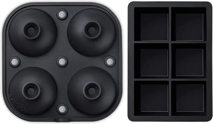 Samuelworld Large Silicone Premium Ice Trays, 2 Inches Big Ice Cube Tray & 2.5 - Image 2
