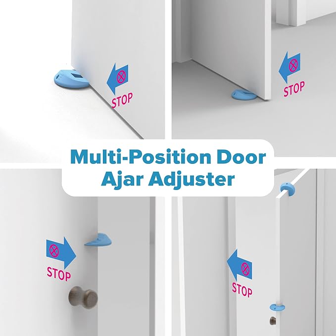 Door Pinch Guard and Door Slam Stopper, Durable Silicone Door Finger Pinch Guard - Image 8