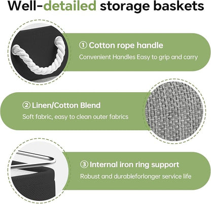 13x13 Inch Cube Storage Bins - Image 8