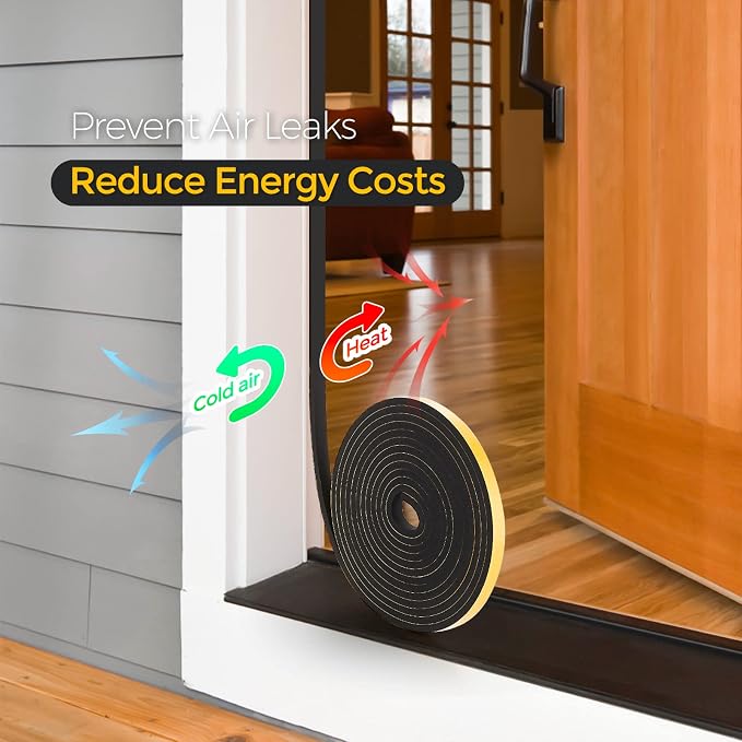 10 Feet Weather Stripping Door Seal, Window Insulation - Image 6