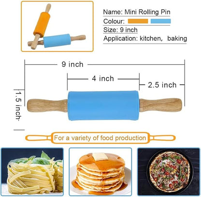 Koogel 9 Inch Mini Rolling Pin - Image 3