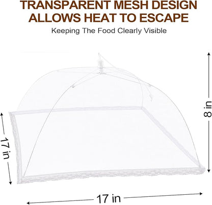ESFUN Food Net Covers for Outside, Reusable and Collapsible - Image 2