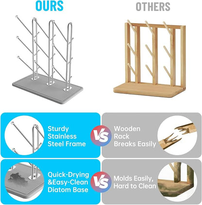 NiHome Baby Bottle Drying Rack - Image 3