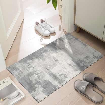 Ultra Thin Door Mat Indoor Entrance, 1/10 in Thin Door Mats by LYGLIGH