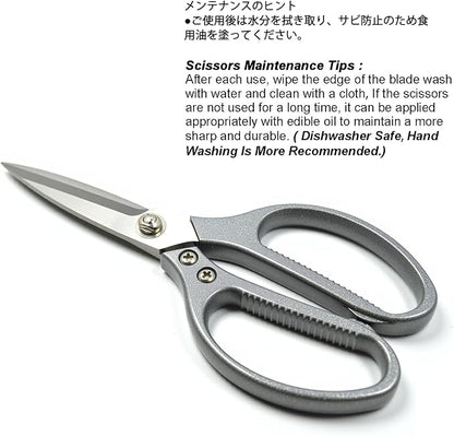 TONMA Kitchen Scissors All Purpose MADE IN JAPAN Industrial Grade Heavy Duty - Image 5
