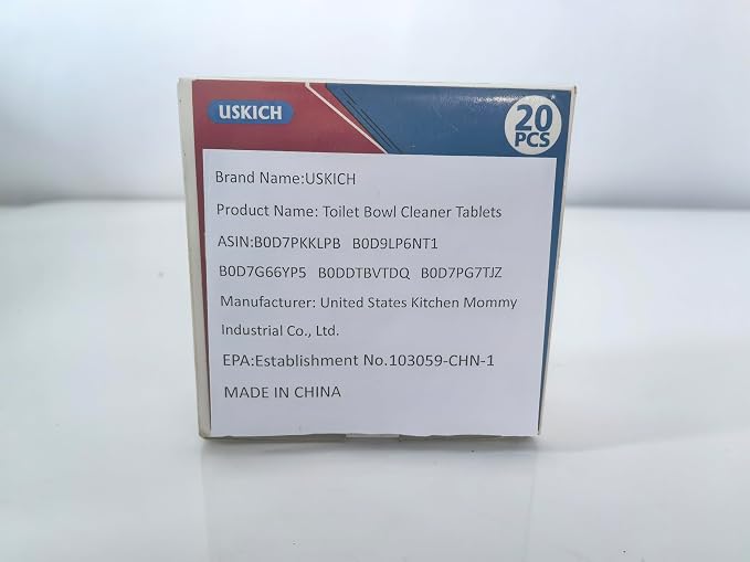 USKICH Toilet Bowl Cleaner 40 PACK, Household Automatic Toilet Bowl Cleaners - Image 7
