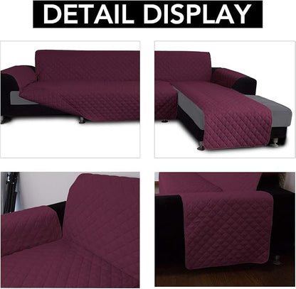Easy-Going Sofa Slipcover L Shape Sofa Cover Sectional Couch Cover Furniture - Image 3