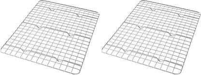 USA Pan Quarter Sheet Oven Safe Nonstick Baking and Cooling Rack by USAPan
