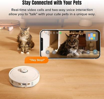 roborock Qrevo MaxV Robot Vacuum and Mop, FlexiArm Design, Hot Water Re-Wash & - Image 6