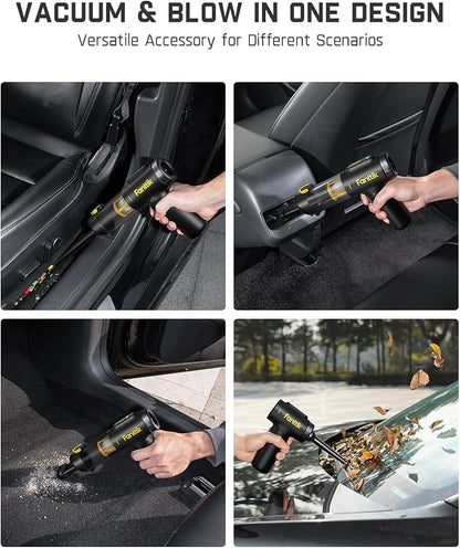 Fanttik Slim V10 Mix Cordless Car Vacuum, 4 in 1 Handheld Air Duster, Color - Image 2